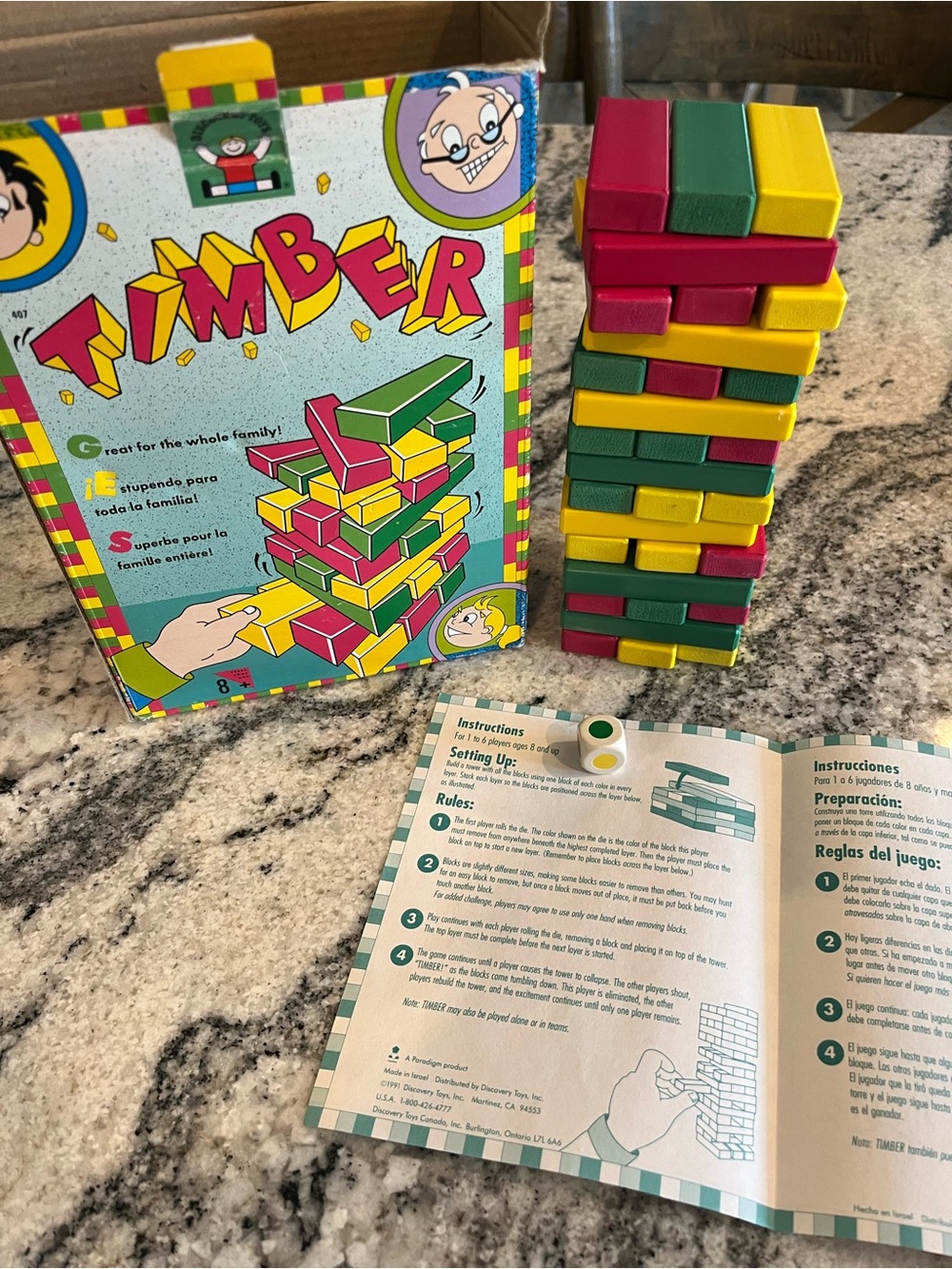Timber Wooden Block Stacking Game
